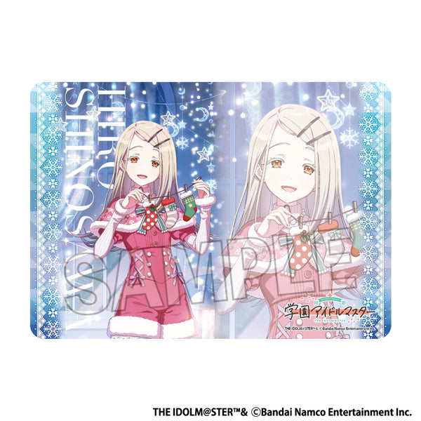 『学園アイドルマスター』イラストプレイマットNT 光景 '24クリスマス 篠澤 広